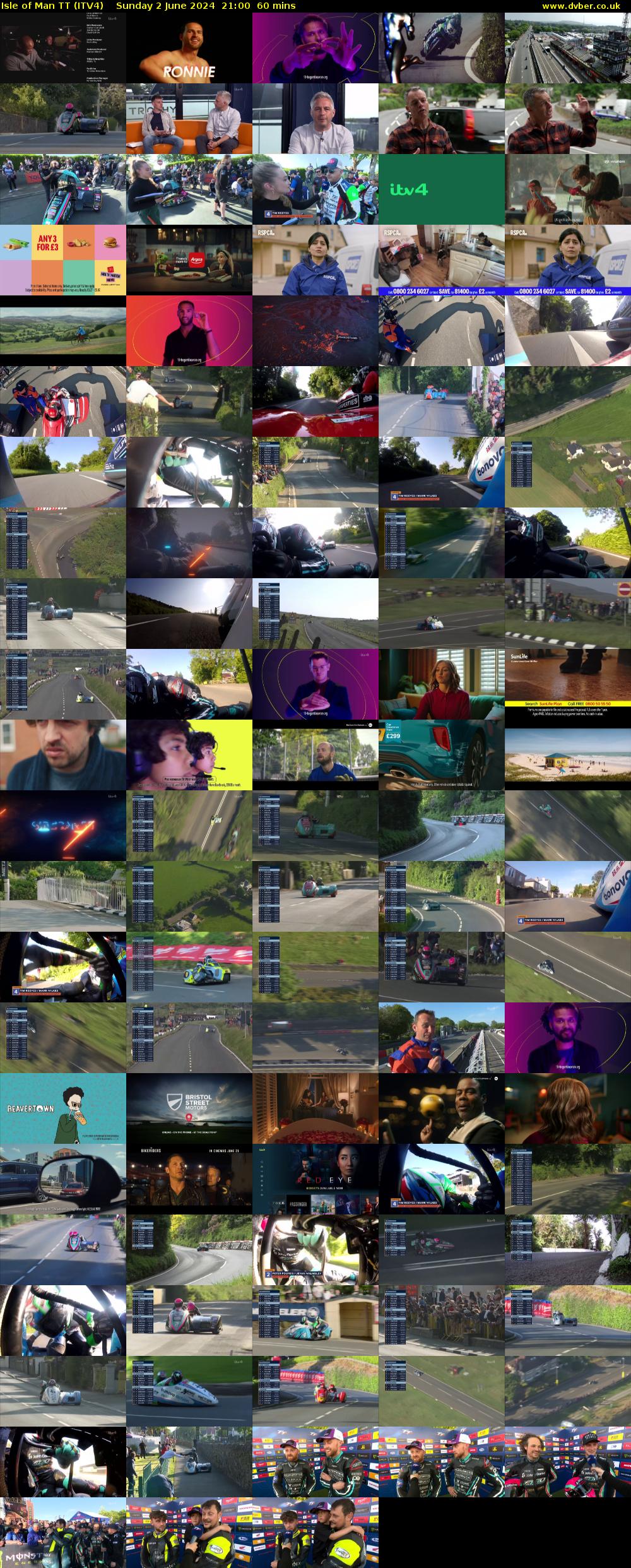 Isle of Man TT (ITV4) Sunday 2 June 2024 21:00 - 22:00