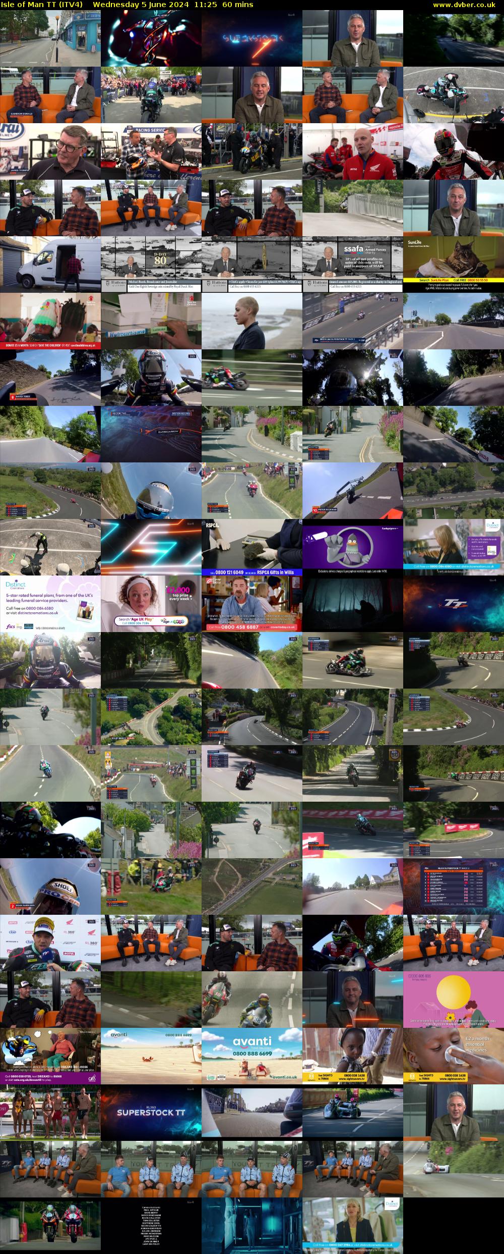 Isle of Man TT (ITV4) Wednesday 5 June 2024 11:25 - 12:25