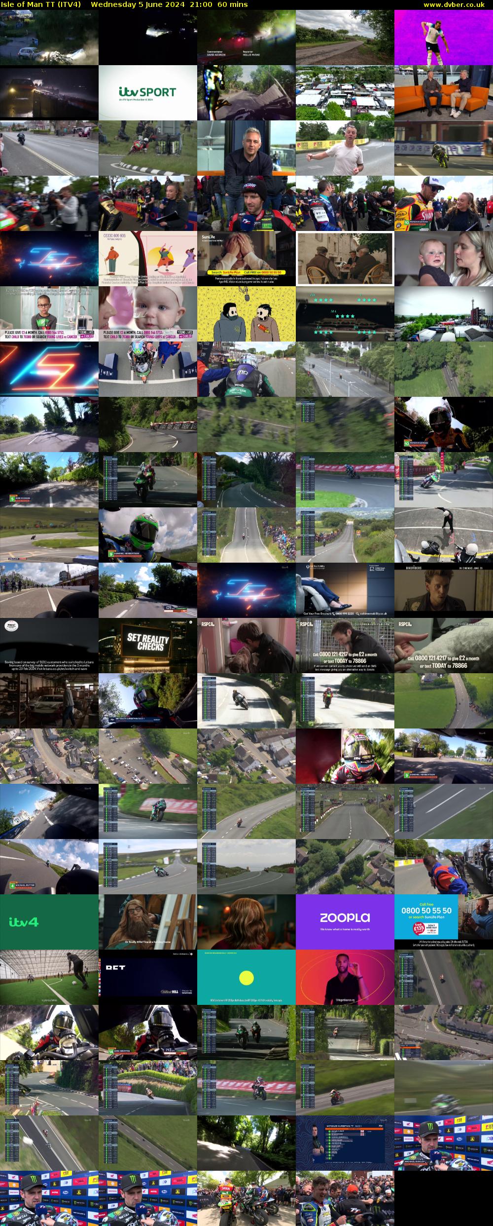 Isle of Man TT (ITV4) Wednesday 5 June 2024 21:00 - 22:00