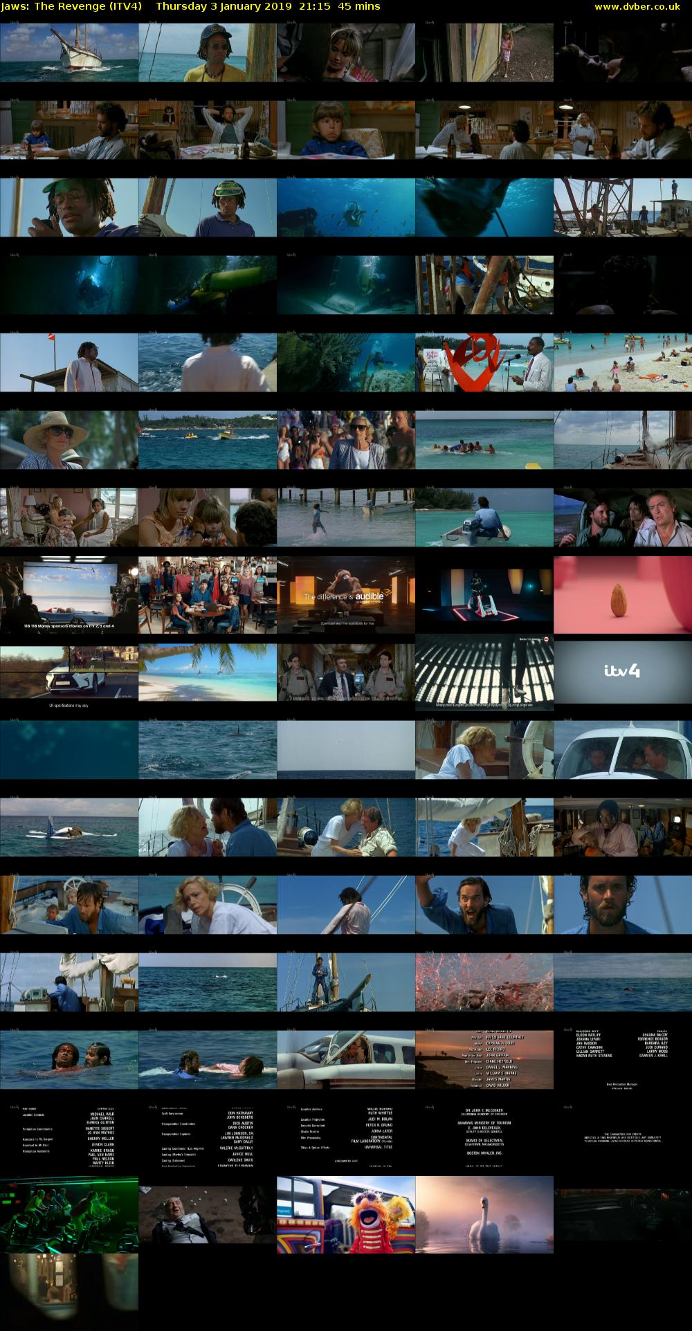 Jaws: The Revenge (ITV4) Thursday 3 January 2019 21:15 - 22:00