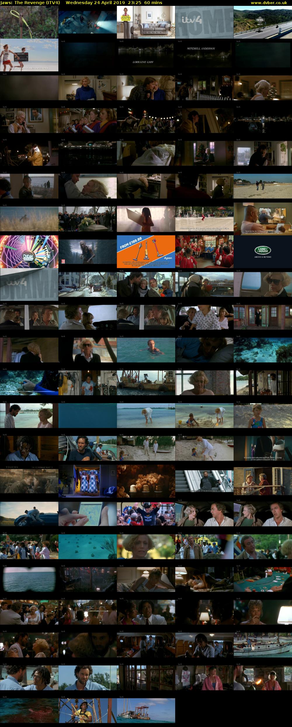 Jaws: The Revenge (ITV4) Wednesday 24 April 2019 23:25 - 00:25