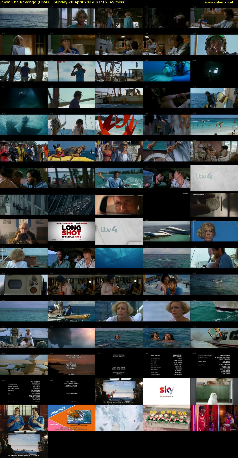 Jaws: The Revenge (ITV4) Sunday 28 April 2019 21:15 - 22:00