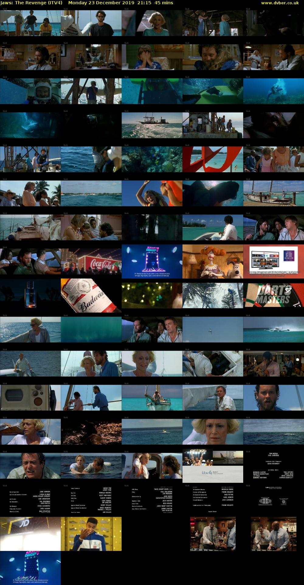 Jaws: The Revenge (ITV4) Monday 23 December 2019 21:15 - 22:00