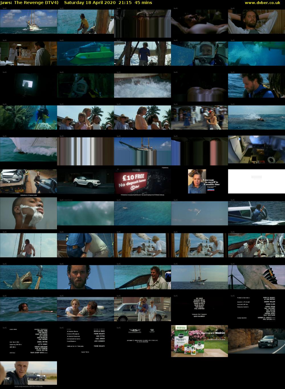 Jaws: The Revenge (ITV4) Saturday 18 April 2020 21:15 - 22:00