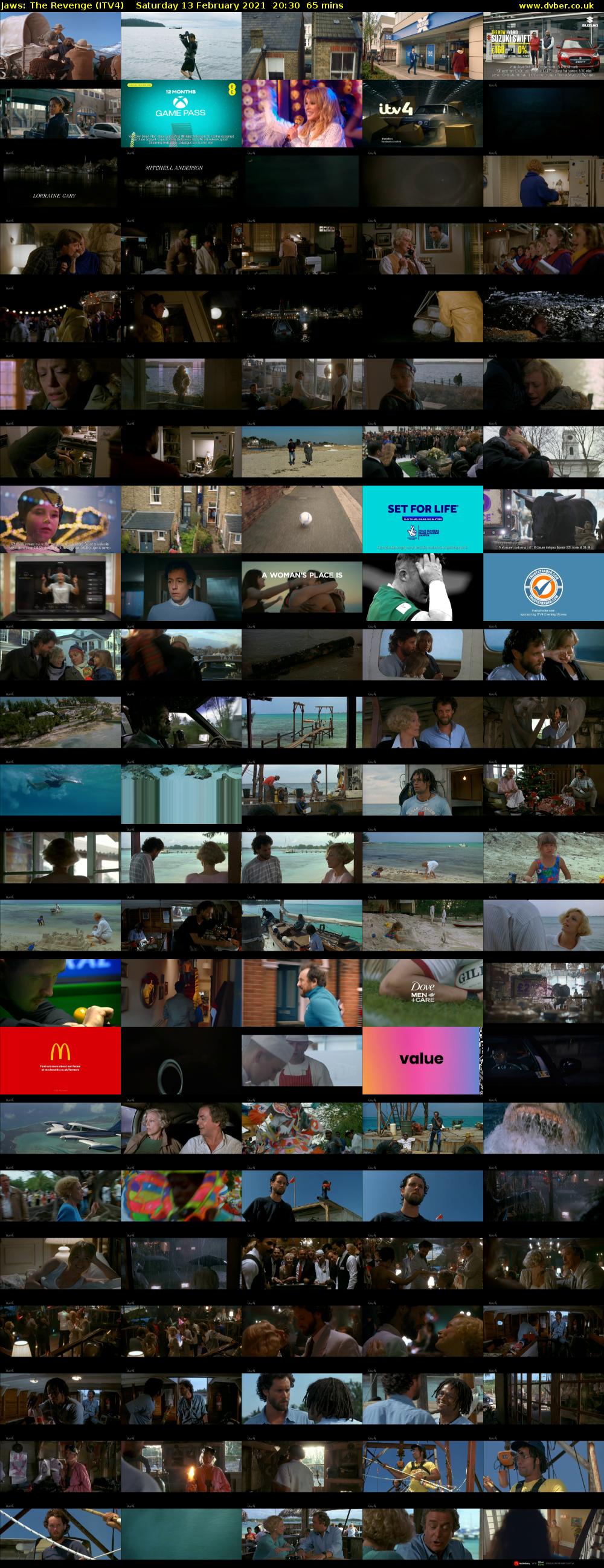 Jaws: The Revenge (ITV4) Saturday 13 February 2021 20:30 - 21:35