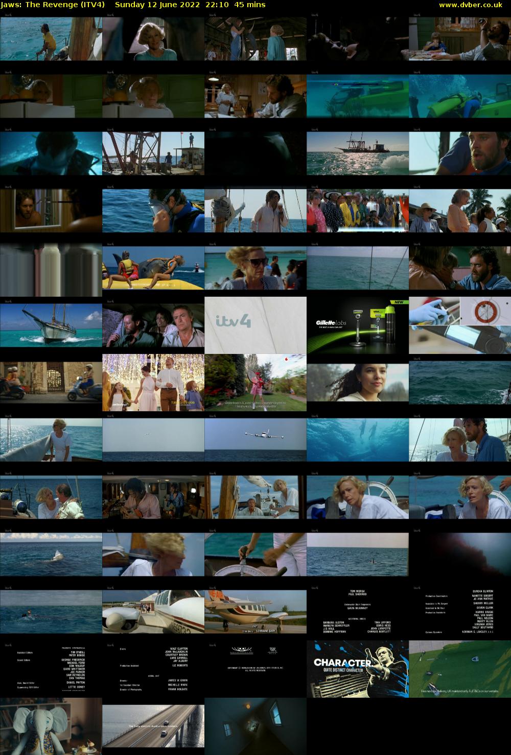 Jaws: The Revenge (ITV4) Sunday 12 June 2022 22:10 - 22:55