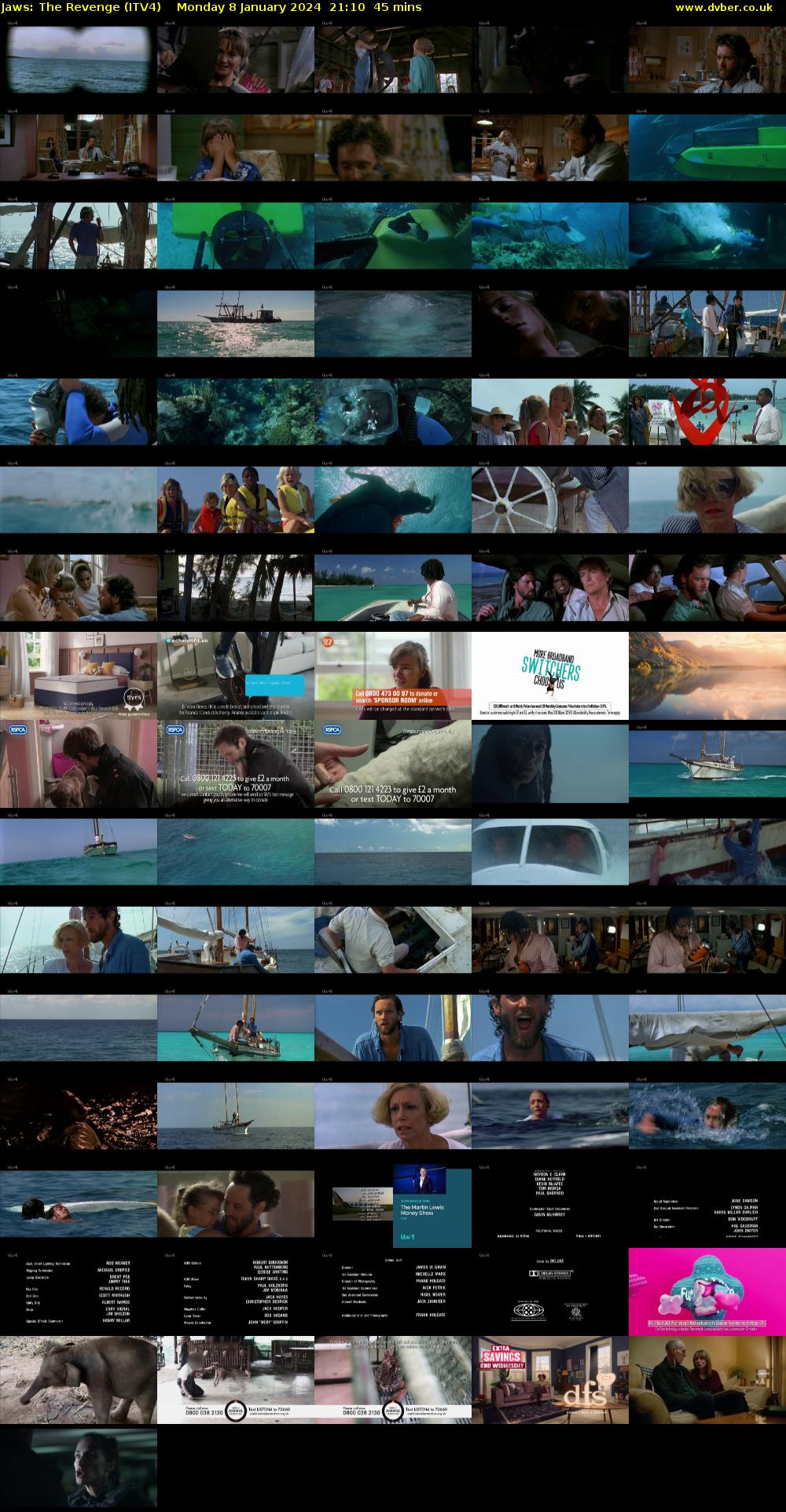 Jaws: The Revenge (ITV4) Monday 8 January 2024 21:10 - 21:55