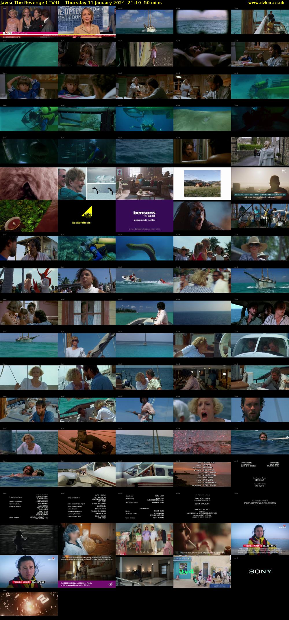 Jaws: The Revenge (ITV4) Thursday 11 January 2024 21:10 - 22:00