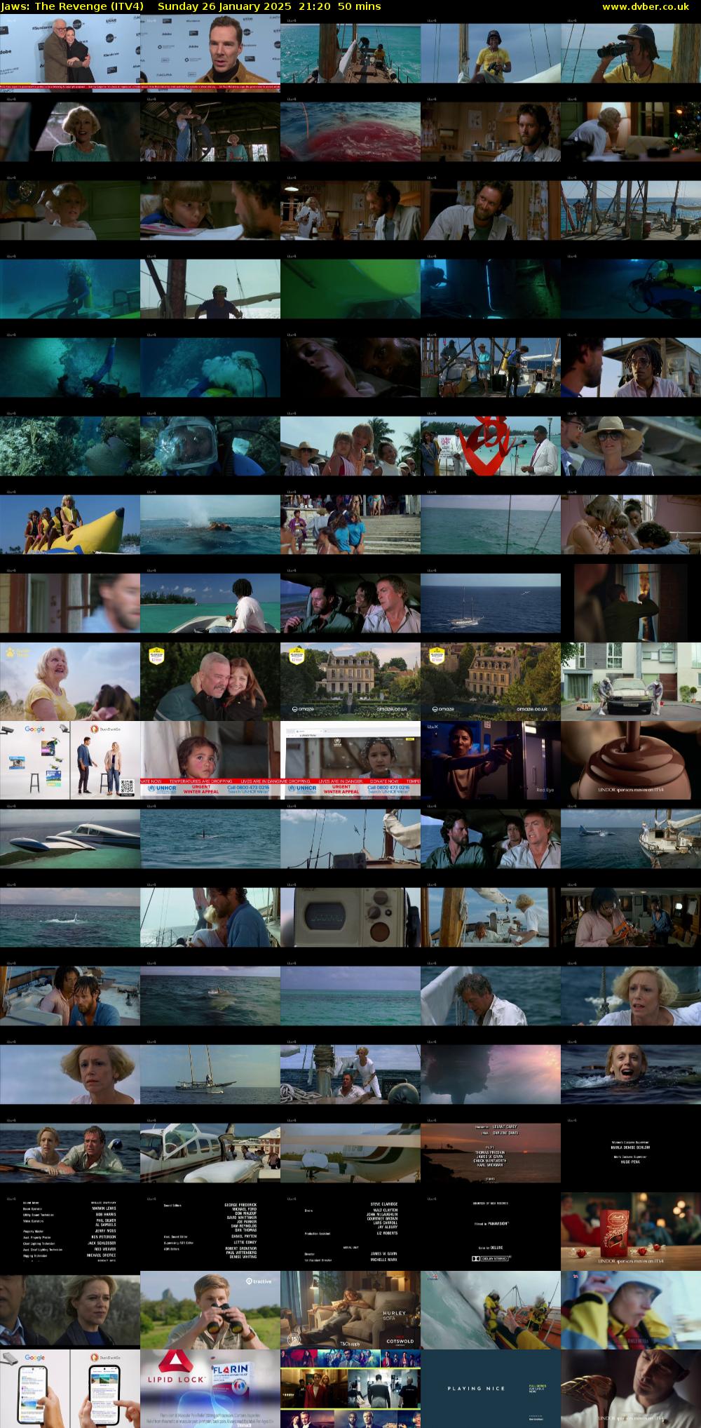 Jaws: The Revenge (ITV4) Sunday 26 January 2025 21:20 - 22:10