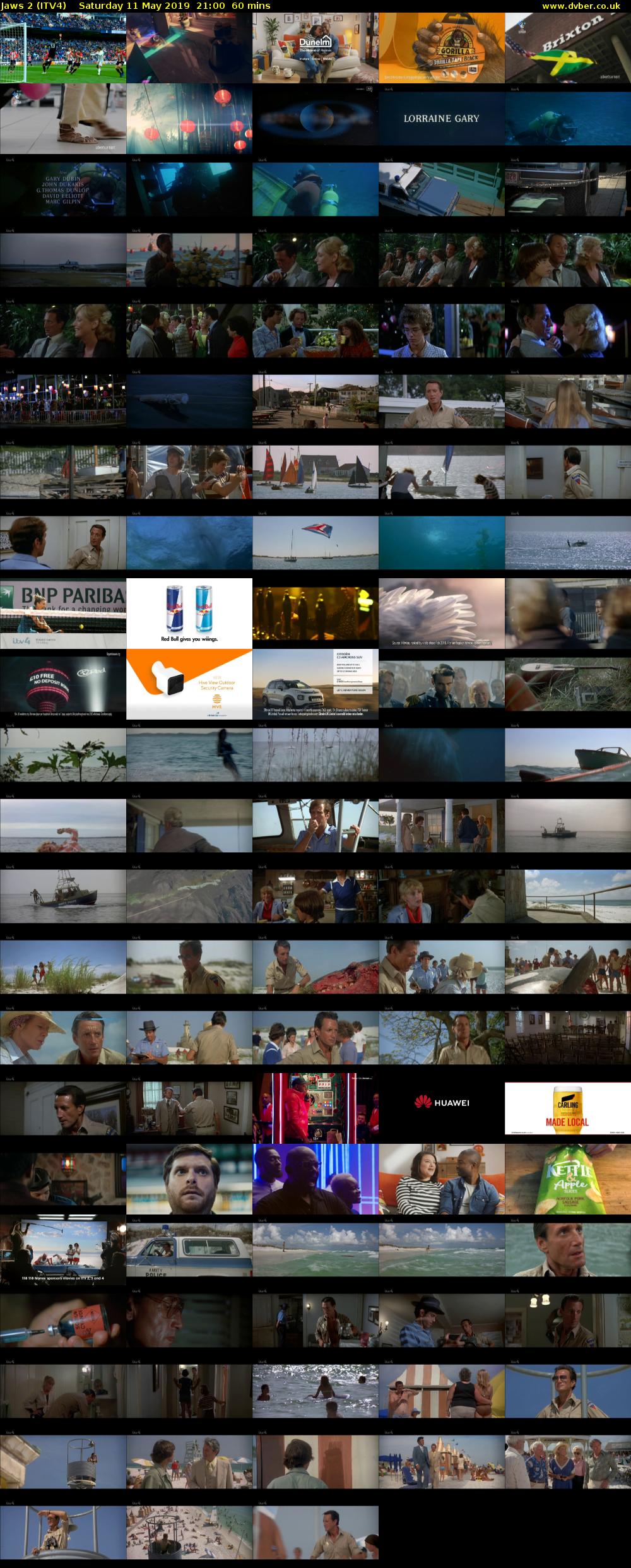 Jaws 2 (ITV4) Saturday 11 May 2019 21:00 - 22:00