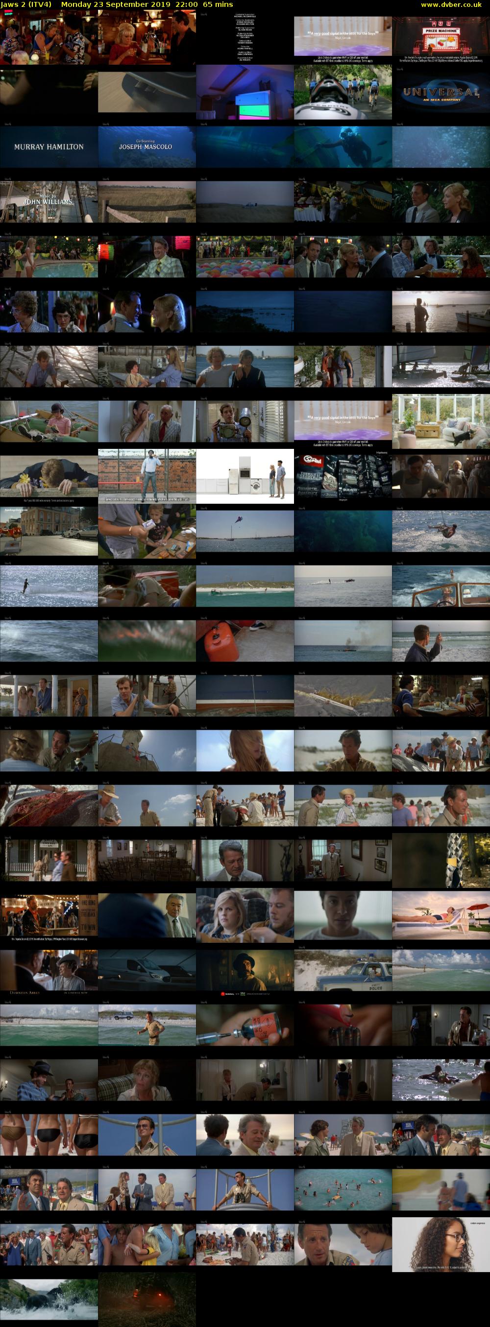 Jaws 2 (ITV4) Monday 23 September 2019 22:00 - 23:05