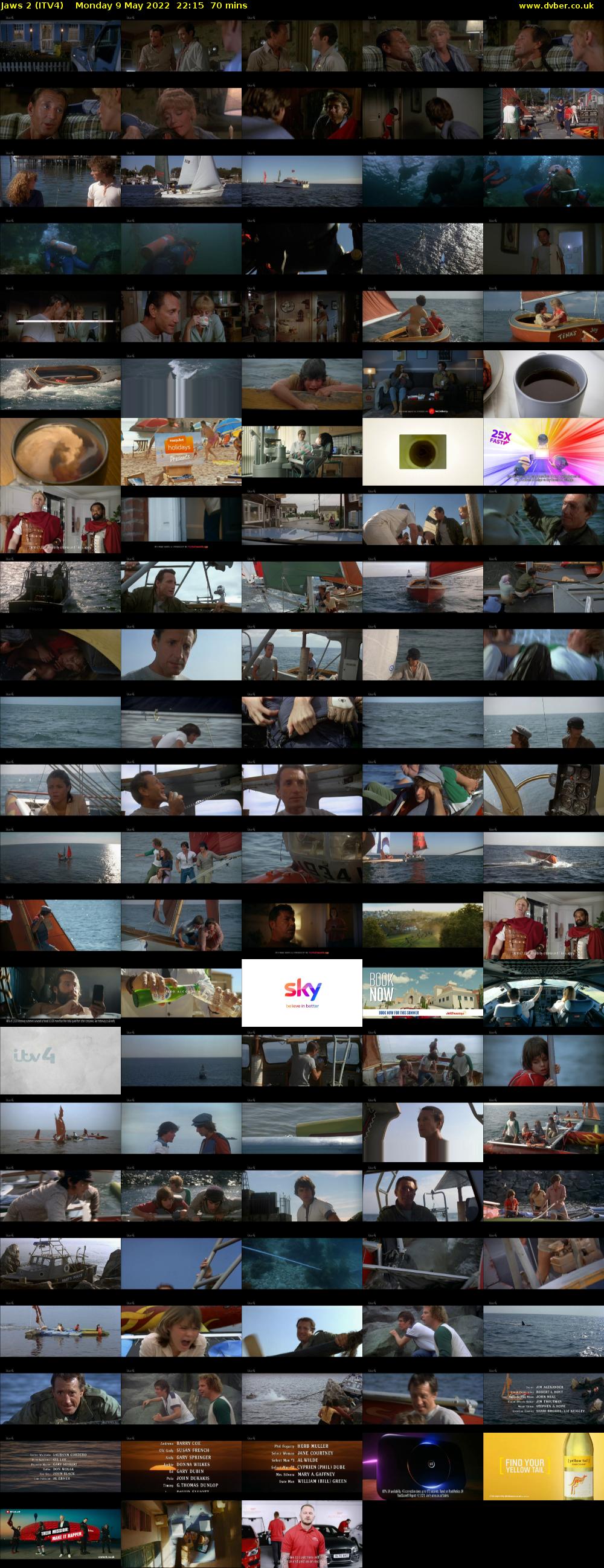 Jaws 2 (ITV4) Monday 9 May 2022 22:15 - 23:25