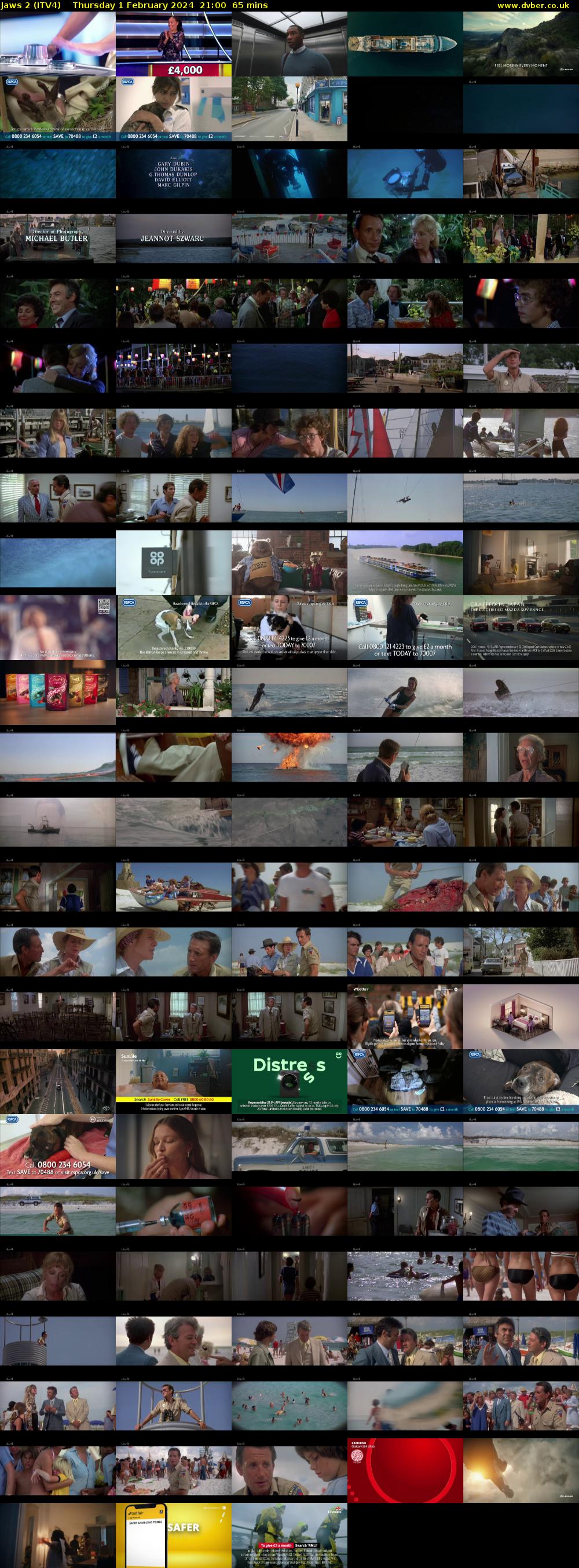Jaws 2 (ITV4) Thursday 1 February 2024 21:00 - 22:05
