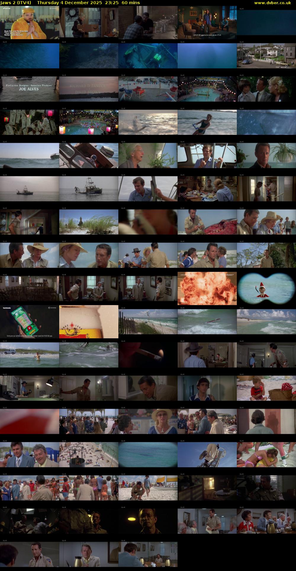 Jaws 2 (ITV4) Thursday 4 December 2025 23:25 - 00:25