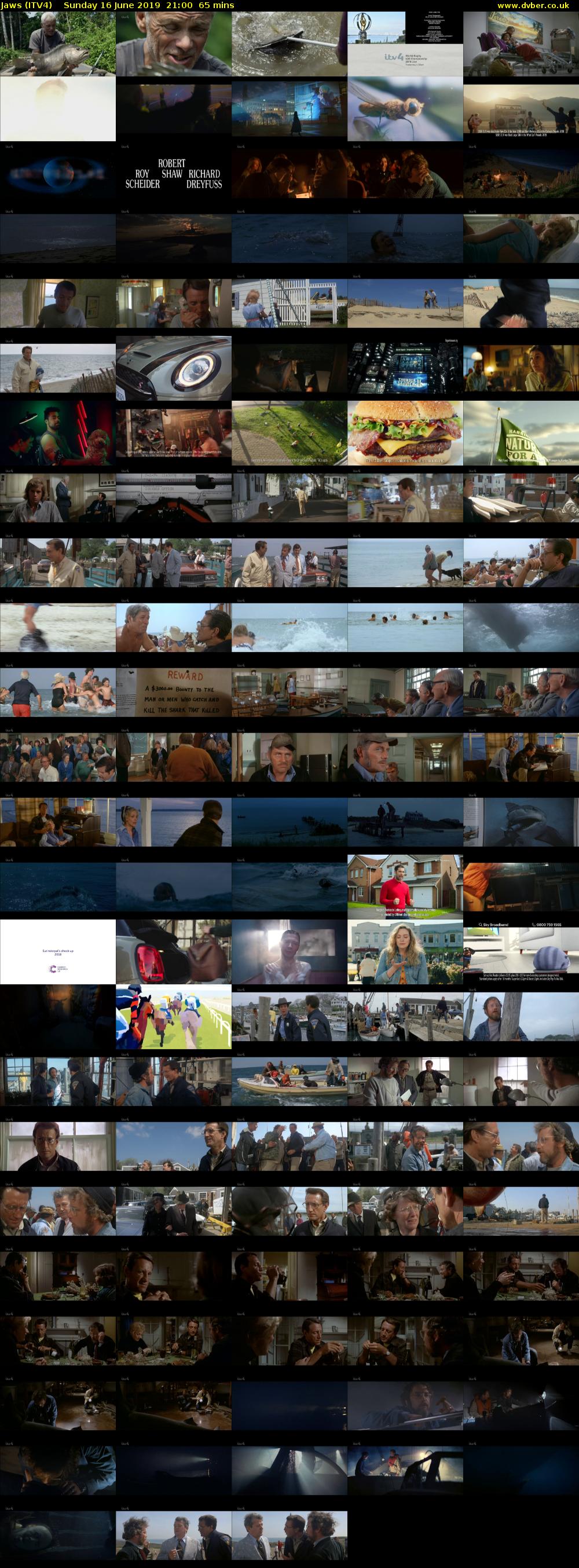Jaws (ITV4) Sunday 16 June 2019 21:00 - 22:05