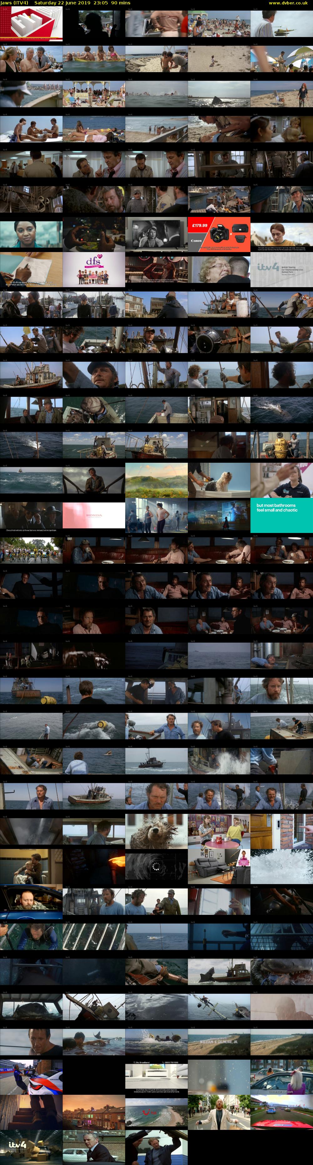 Jaws (ITV4) Saturday 22 June 2019 23:05 - 00:35