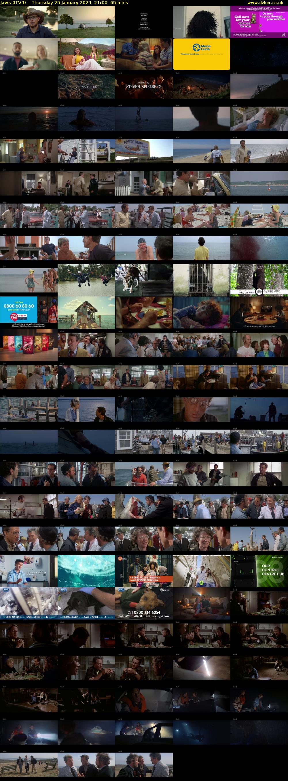 Jaws (ITV4) Thursday 25 January 2024 21:00 - 22:05