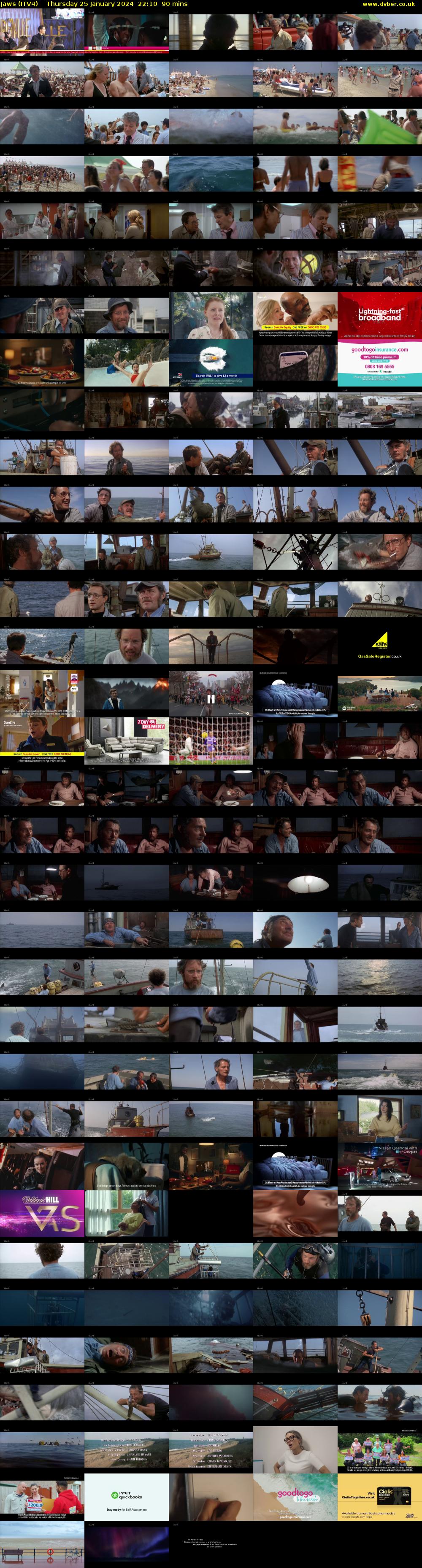 Jaws (ITV4) Thursday 25 January 2024 22:10 - 23:40