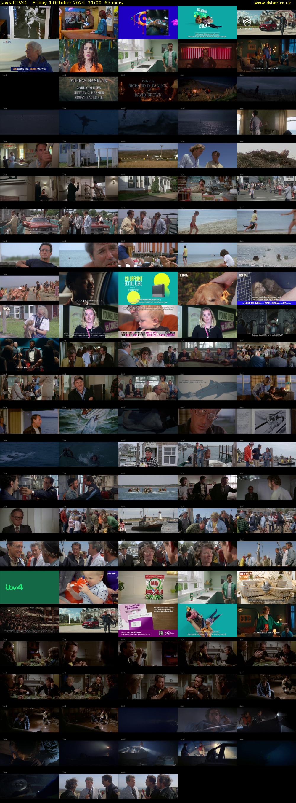 Jaws (ITV4) Friday 4 October 2024 21:00 - 22:05