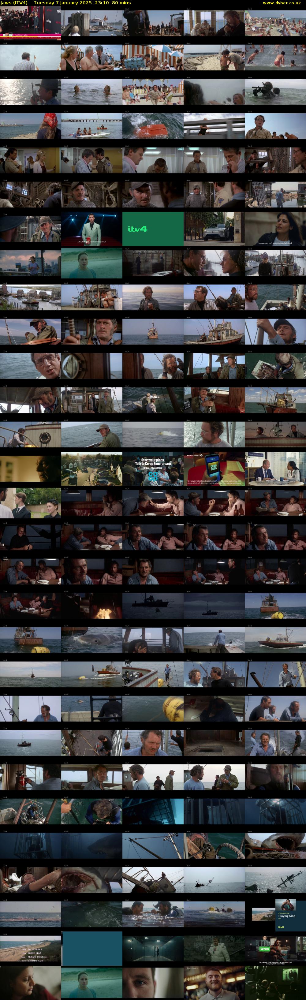 Jaws (ITV4) Tuesday 7 January 2025 23:10 - 00:30