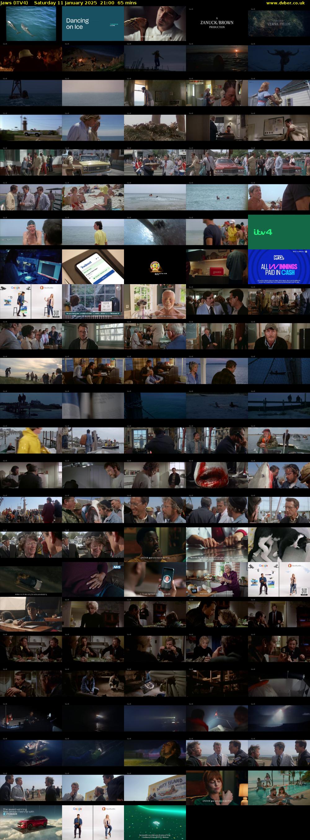 Jaws (ITV4) Saturday 11 January 2025 21:00 - 22:05