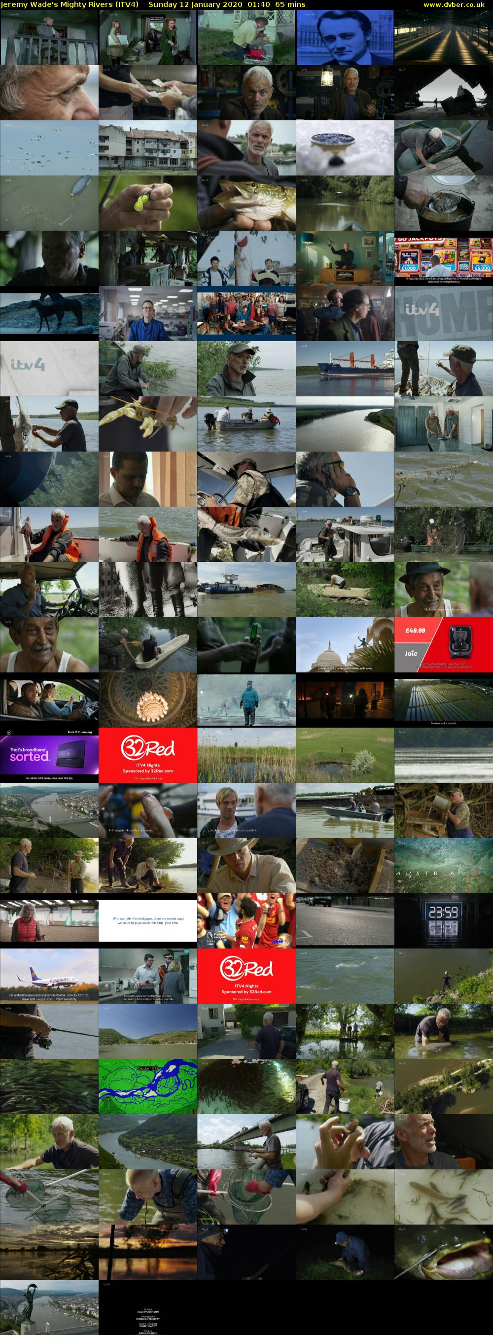Jeremy Wade's Mighty Rivers (ITV4) Sunday 12 January 2020 01:40 - 02:45