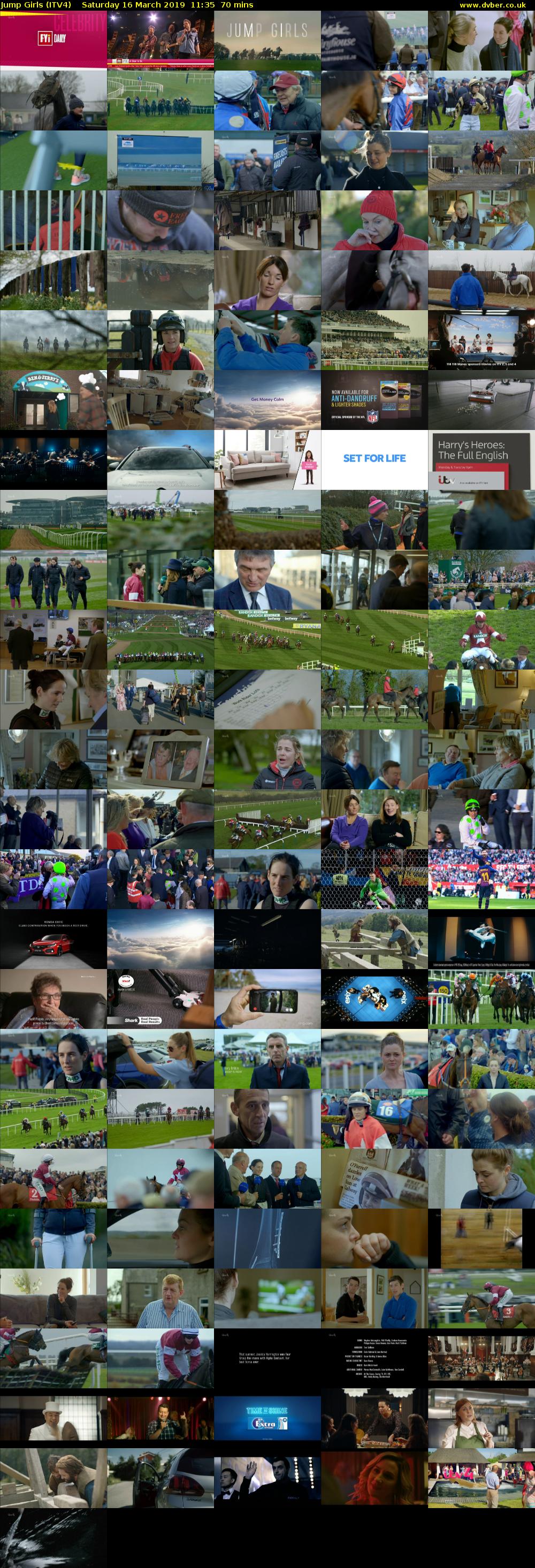Jump Girls (ITV4) Saturday 16 March 2019 11:35 - 12:45