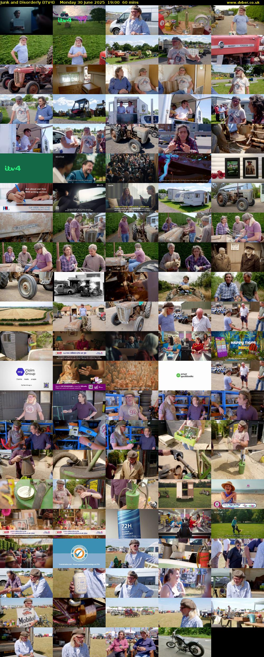 Junk and Disorderly (ITV4) Monday 30 June 2025 19:00 - 20:00