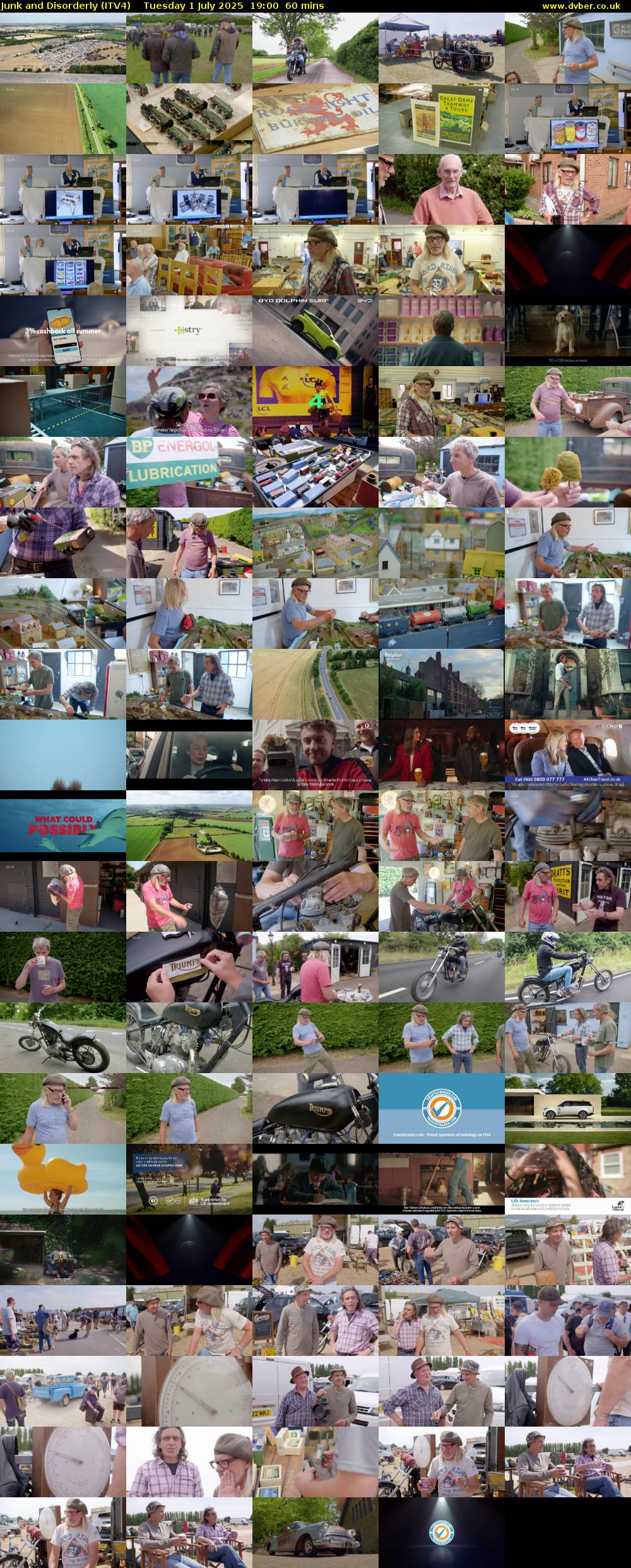 Junk and Disorderly (ITV4) Tuesday 1 July 2025 19:00 - 20:00