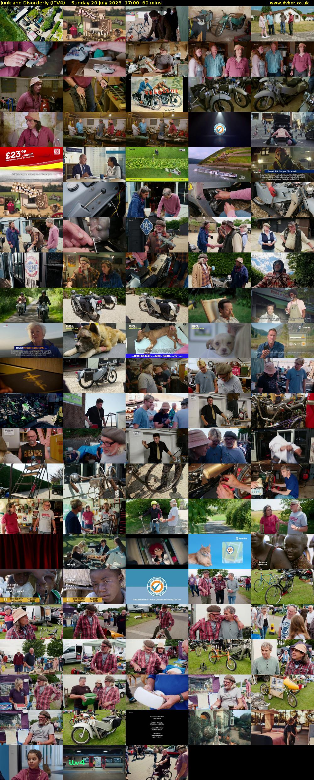 Junk and Disorderly (ITV4) Sunday 20 July 2025 17:00 - 18:00
