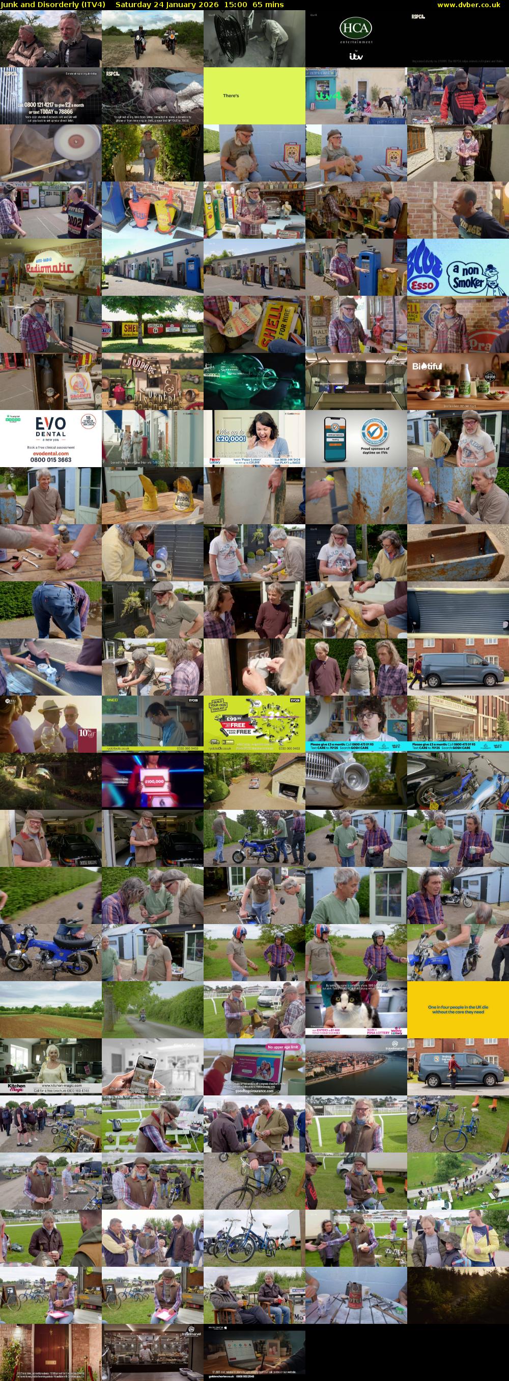 Junk and Disorderly (ITV4) Saturday 24 January 2026 15:00 - 16:05