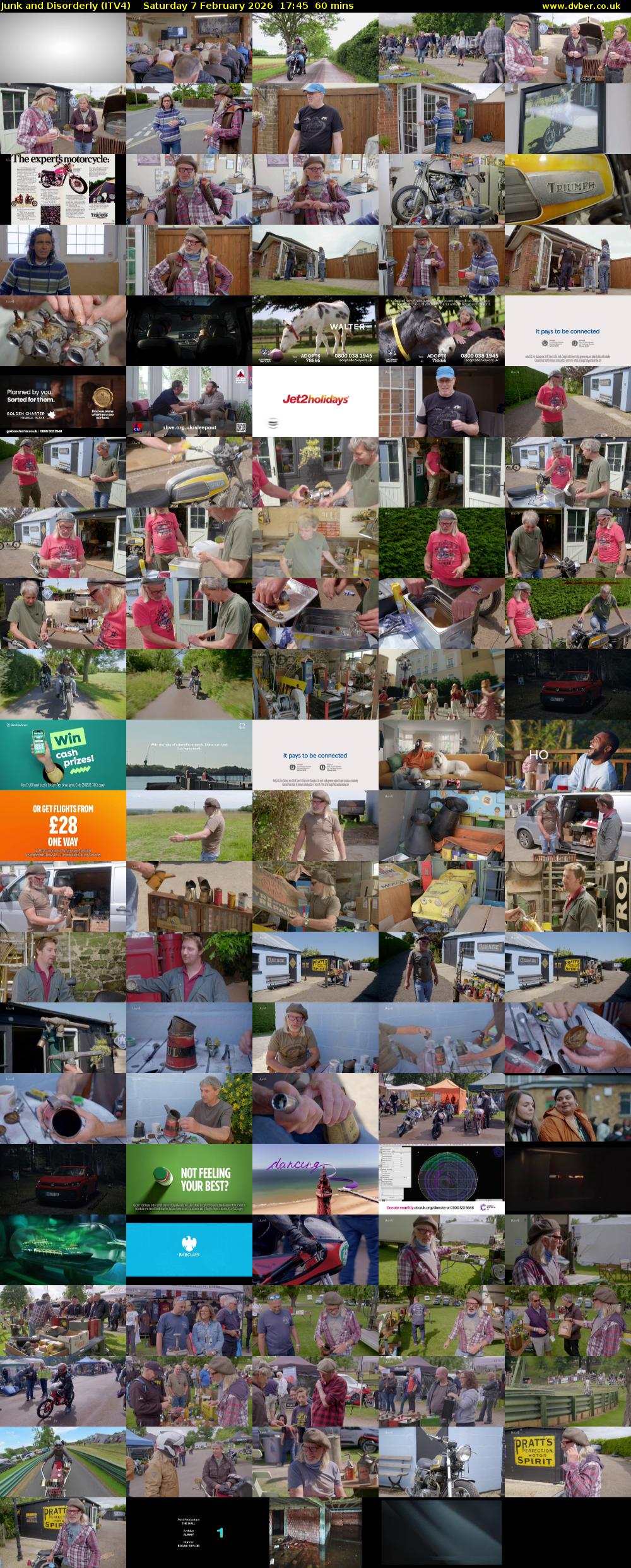 Junk and Disorderly (ITV4) Saturday 7 February 2026 17:45 - 18:45