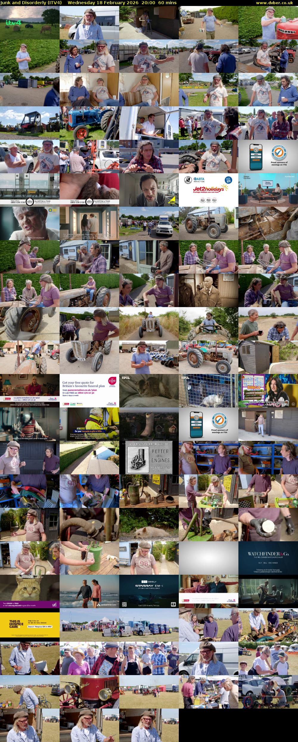 Junk and Disorderly (ITV4) Wednesday 18 February 2026 20:00 - 21:00