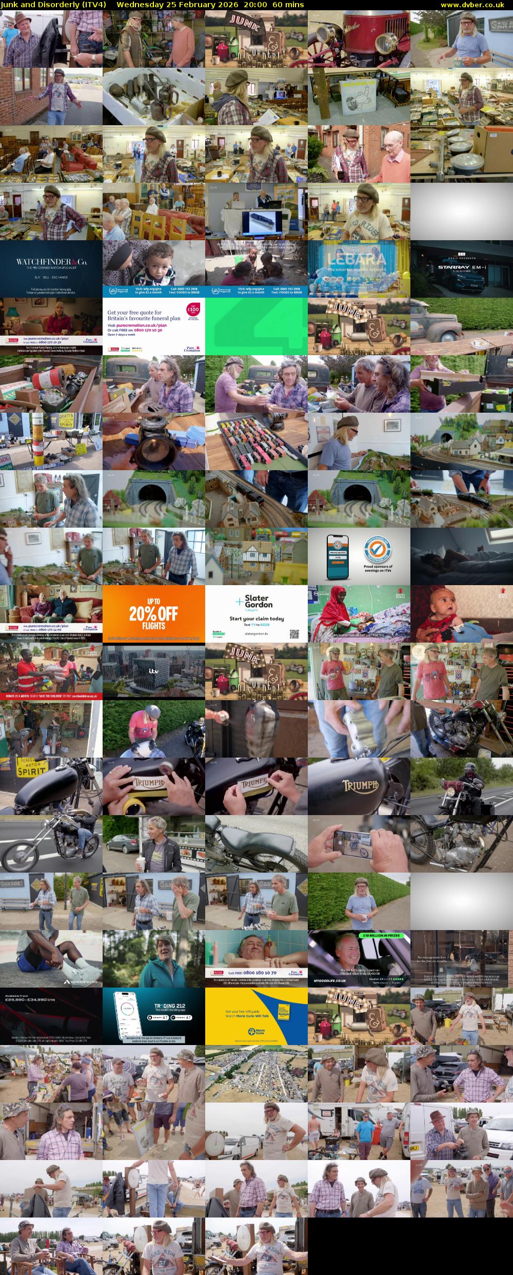 Junk and Disorderly (ITV4) Wednesday 25 February 2026 20:00 - 21:00