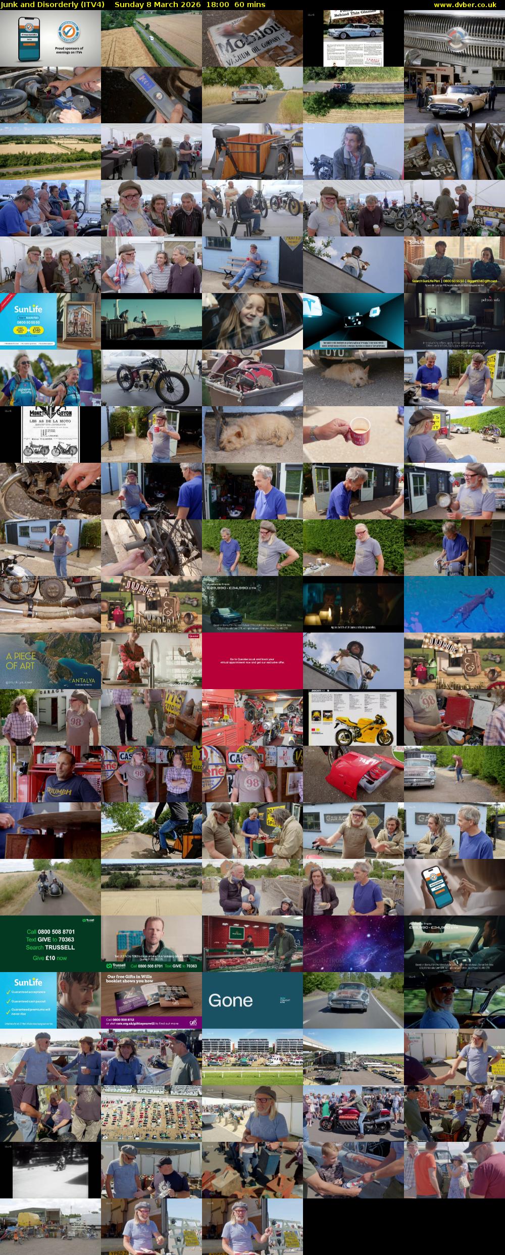 Junk and Disorderly (ITV4) Sunday 8 March 2026 18:00 - 19:00