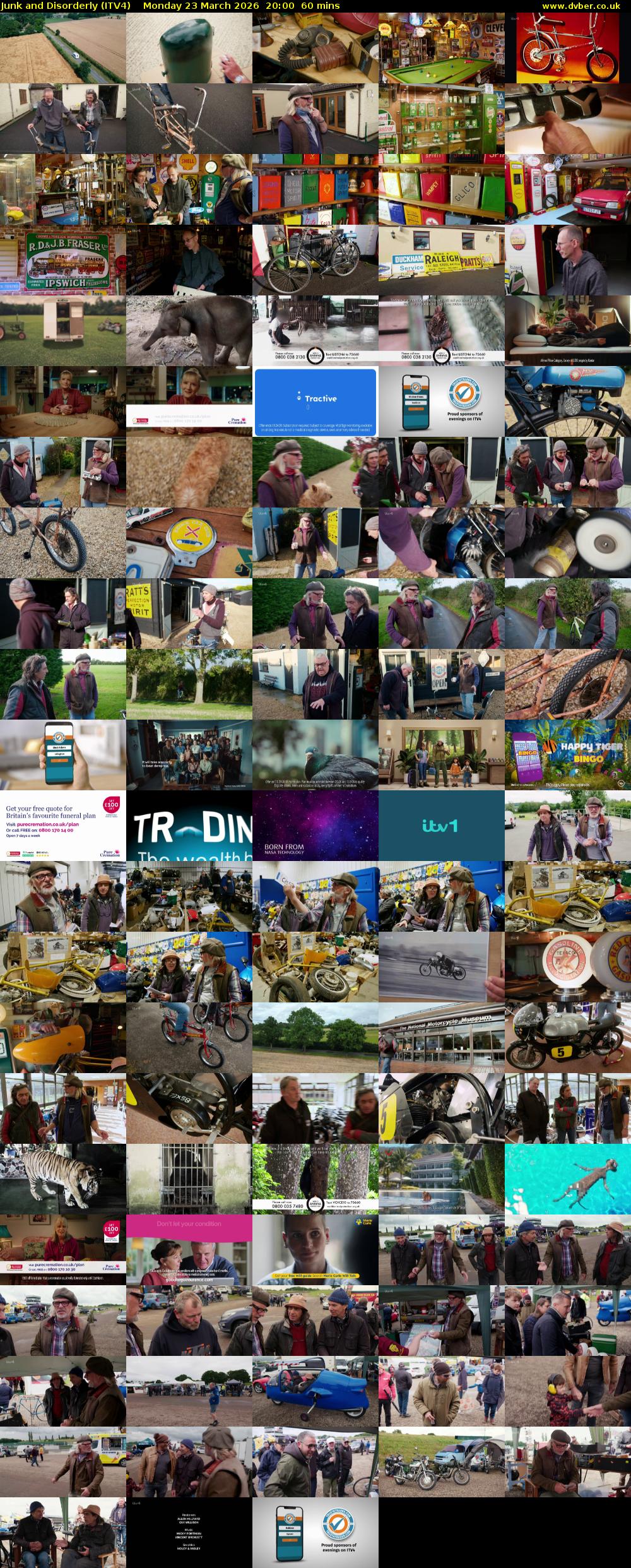 Junk and Disorderly (ITV4) Monday 23 March 2026 20:00 - 21:00