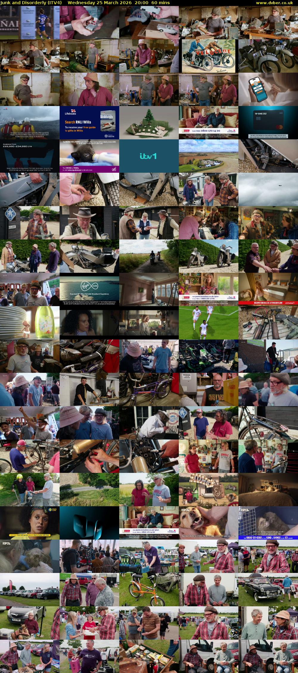 Junk and Disorderly (ITV4) Wednesday 25 March 2026 20:00 - 21:00