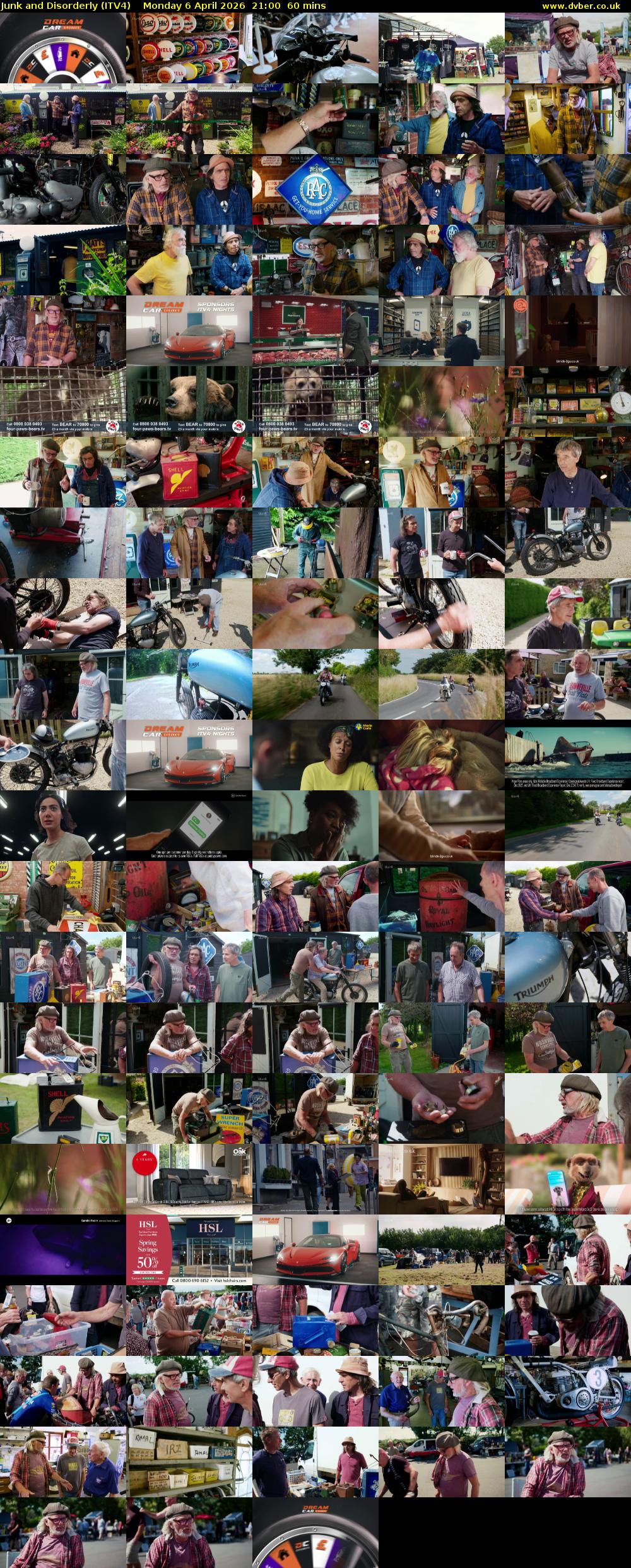 Junk and Disorderly (ITV4) Monday 6 April 2026 21:00 - 22:00