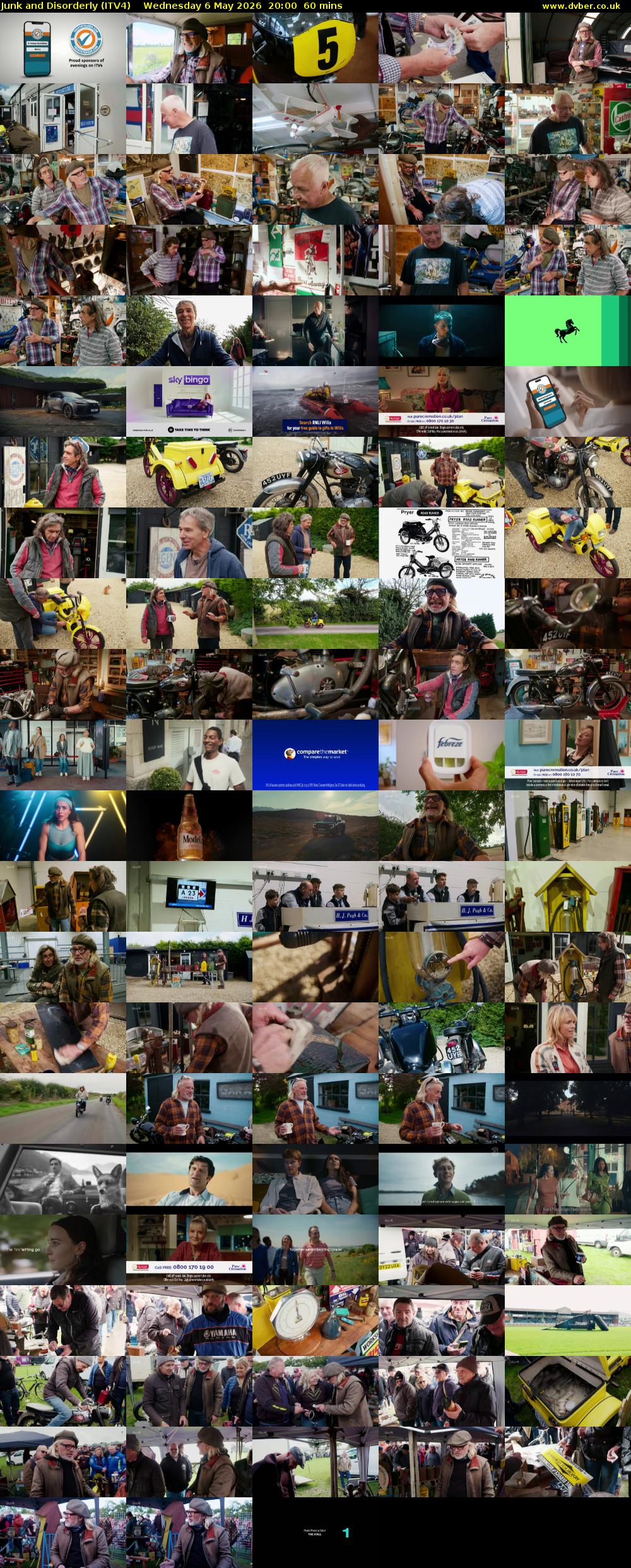 Junk and Disorderly (ITV4) Wednesday 6 May 2026 20:00 - 21:00