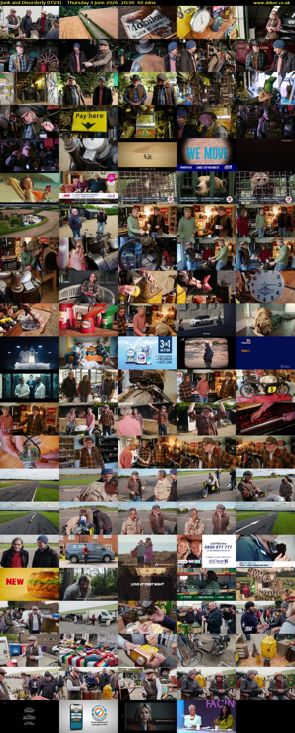 Junk and Disorderly (ITV4) Thursday 4 June 2026 20:00 - 21:00