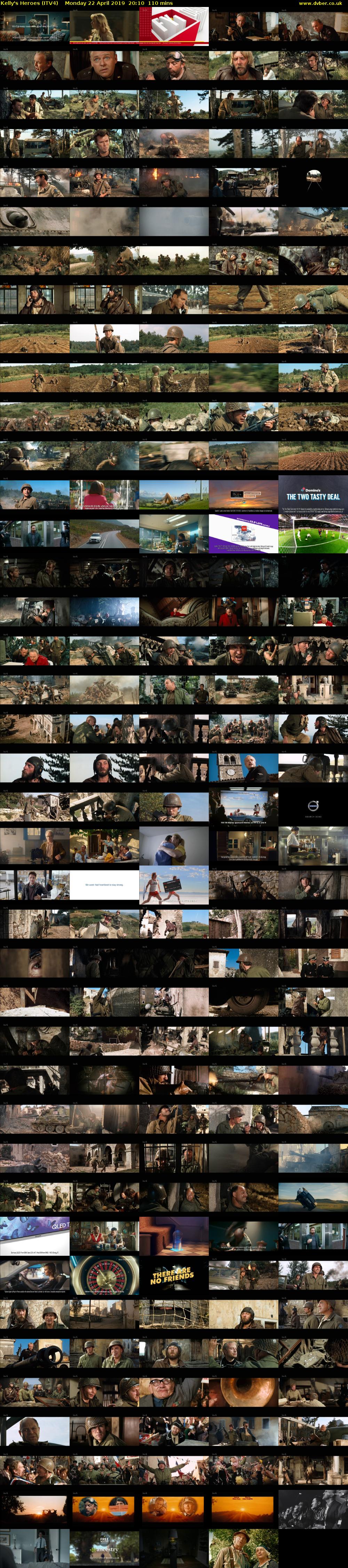 Kelly's Heroes (ITV4) Monday 22 April 2019 20:10 - 22:00
