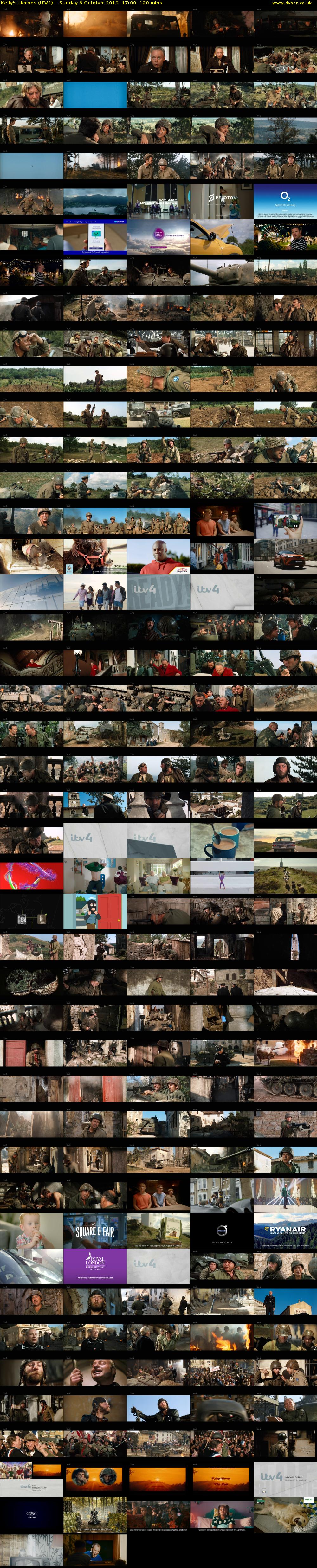 Kelly's Heroes (ITV4) Sunday 6 October 2019 17:00 - 19:00