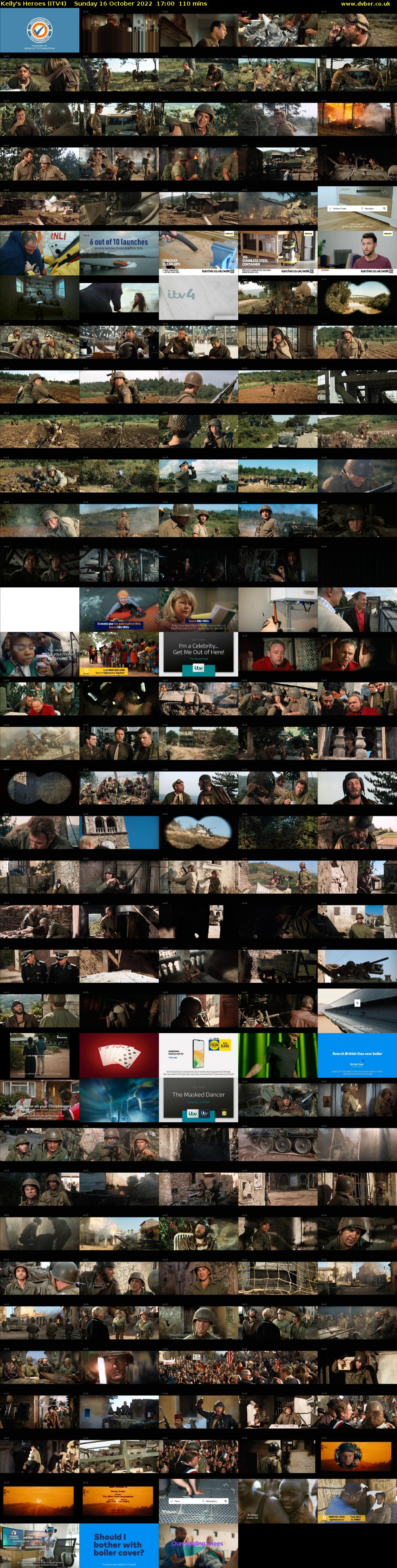 Kelly's Heroes (ITV4) Sunday 16 October 2022 17:00 - 18:50