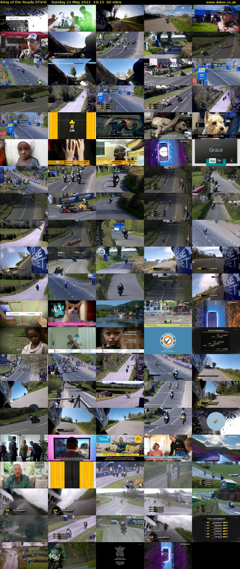 King of the Roads (ITV4) Sunday 22 May 2022 10:15 - 11:15
