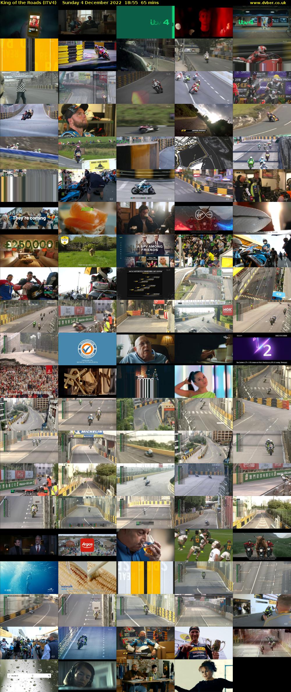 King of the Roads (ITV4) Sunday 4 December 2022 18:55 - 20:00