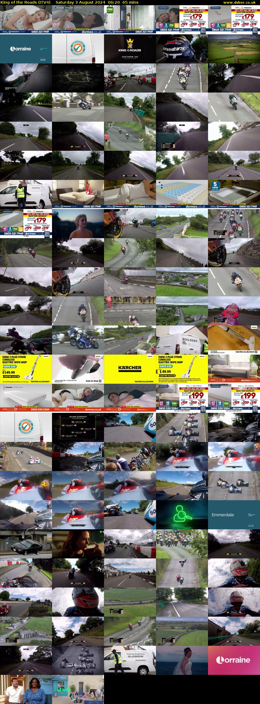 King of the Roads (ITV4) Saturday 3 August 2024 06:20 - 07:25
