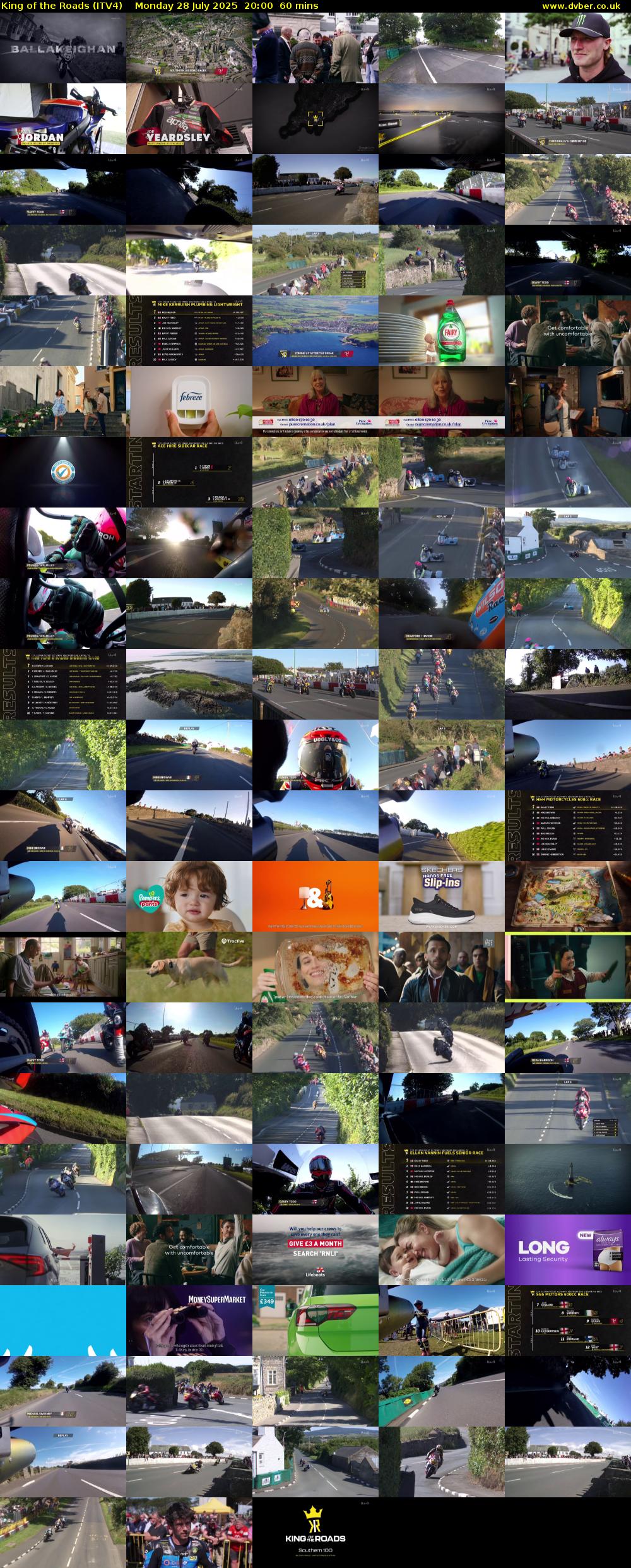 King of the Roads (ITV4) Monday 28 July 2025 20:00 - 21:00