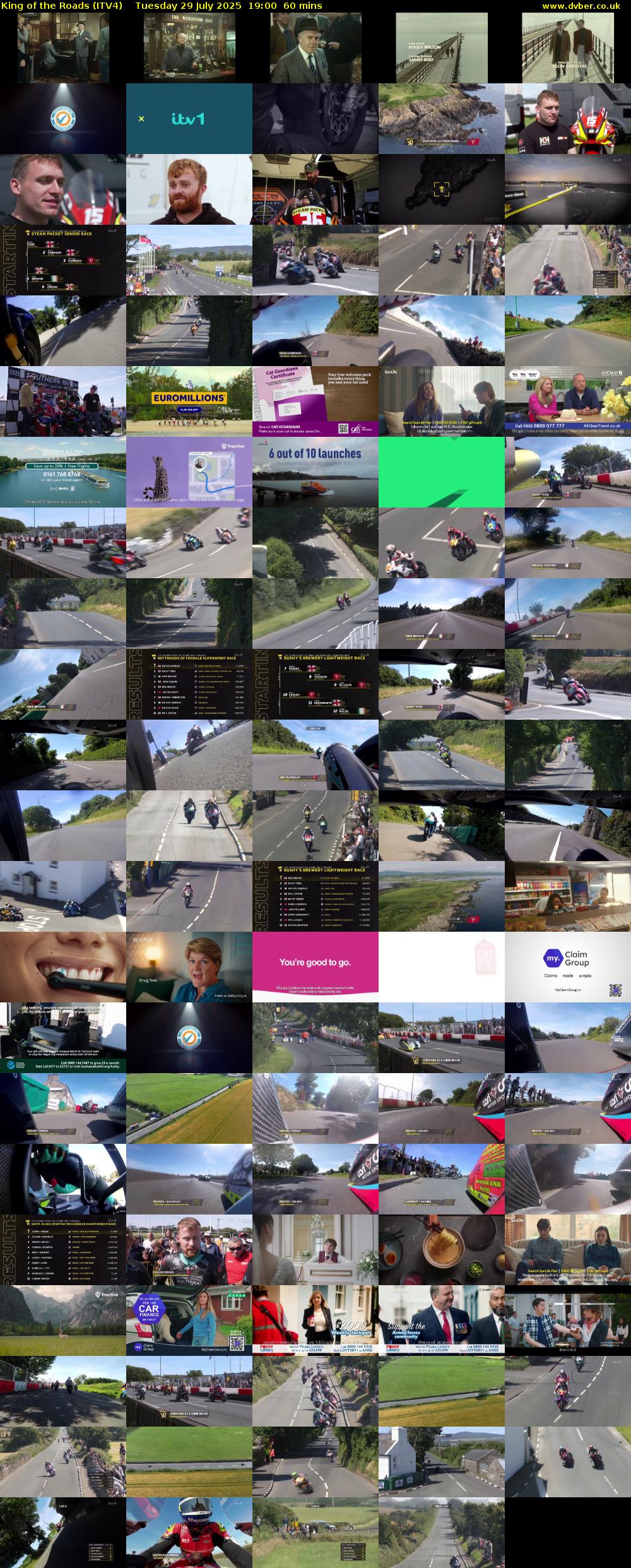 King of the Roads (ITV4) Tuesday 29 July 2025 19:00 - 20:00