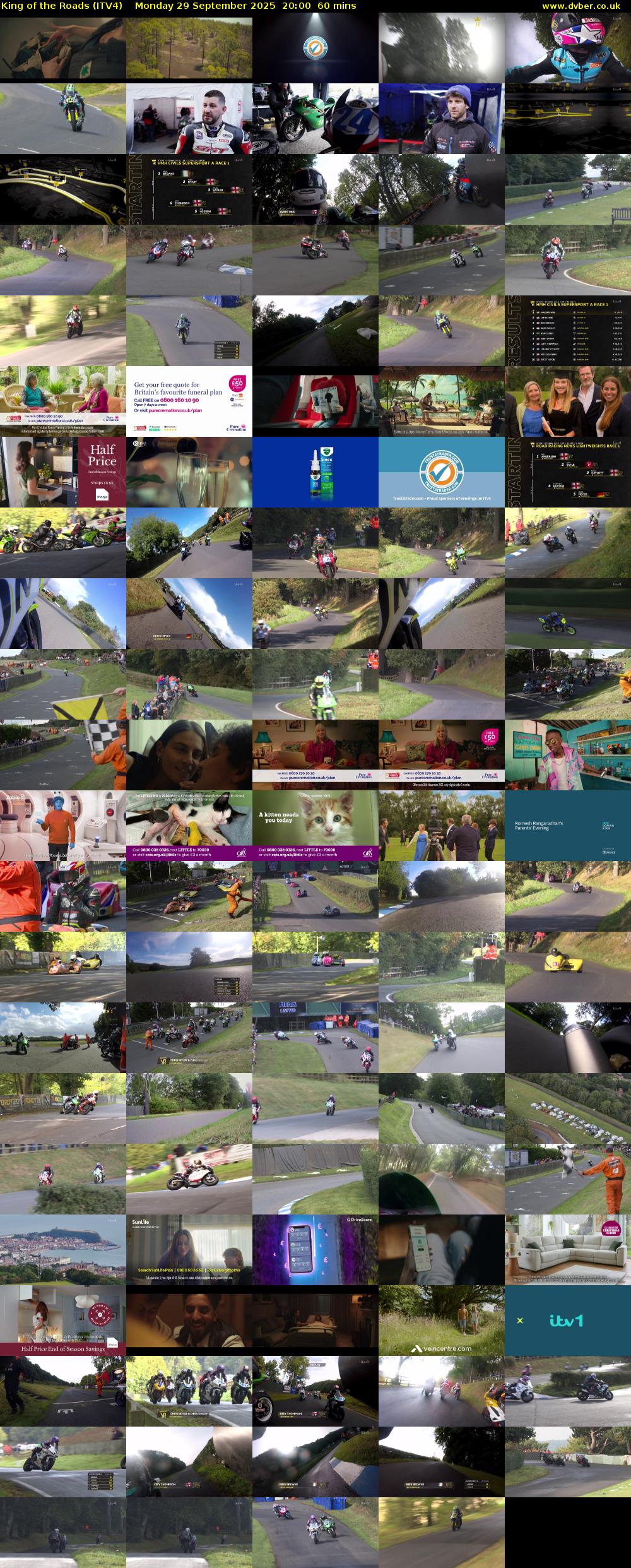 King of the Roads (ITV4) Monday 29 September 2025 20:00 - 21:00
