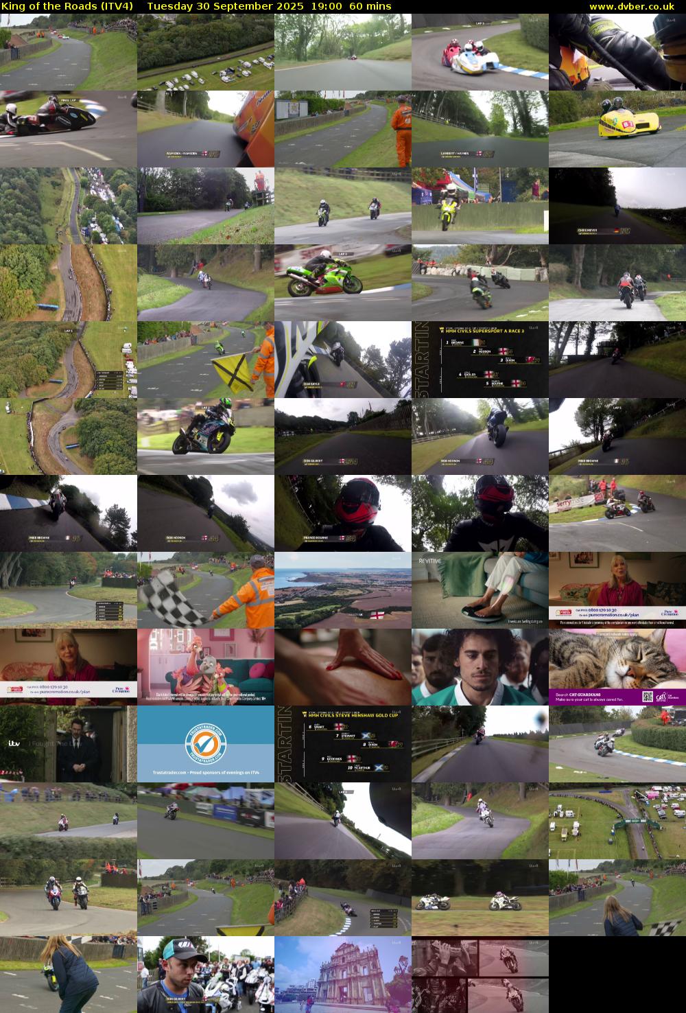 King of the Roads (ITV4) Tuesday 30 September 2025 19:00 - 20:00